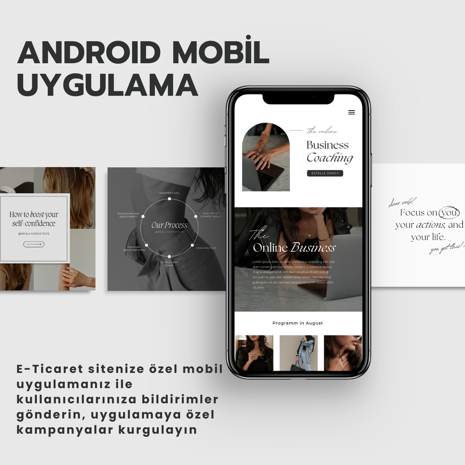 Softtr E-İhracat Sitesi Paketleri Android Mobil Uygulama