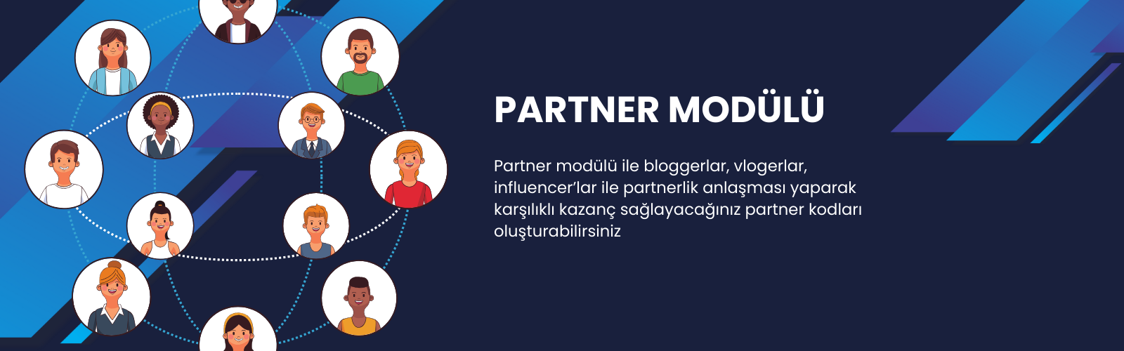 Softtr E-İhracat Sitesi Partner Modülü